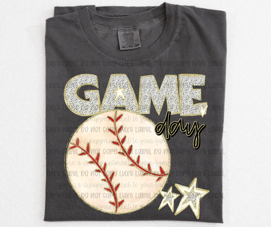 Neutral Baseball Game Day