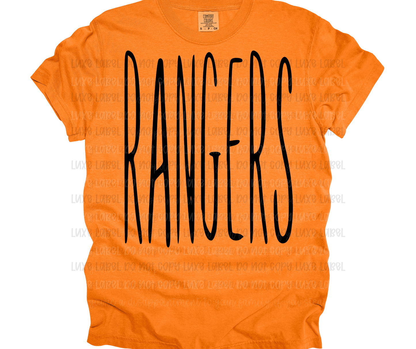 Handwritten Oversized Rangers