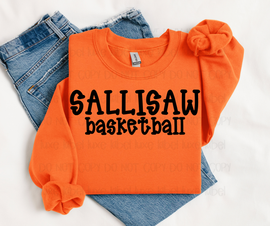 Funky SALLISAW basketball
