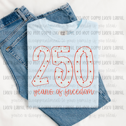 250 Years of Freedom