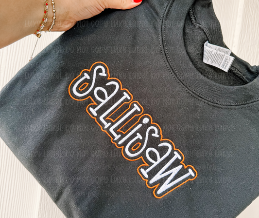 Embroidered Cutie Sallisaw Crewneck