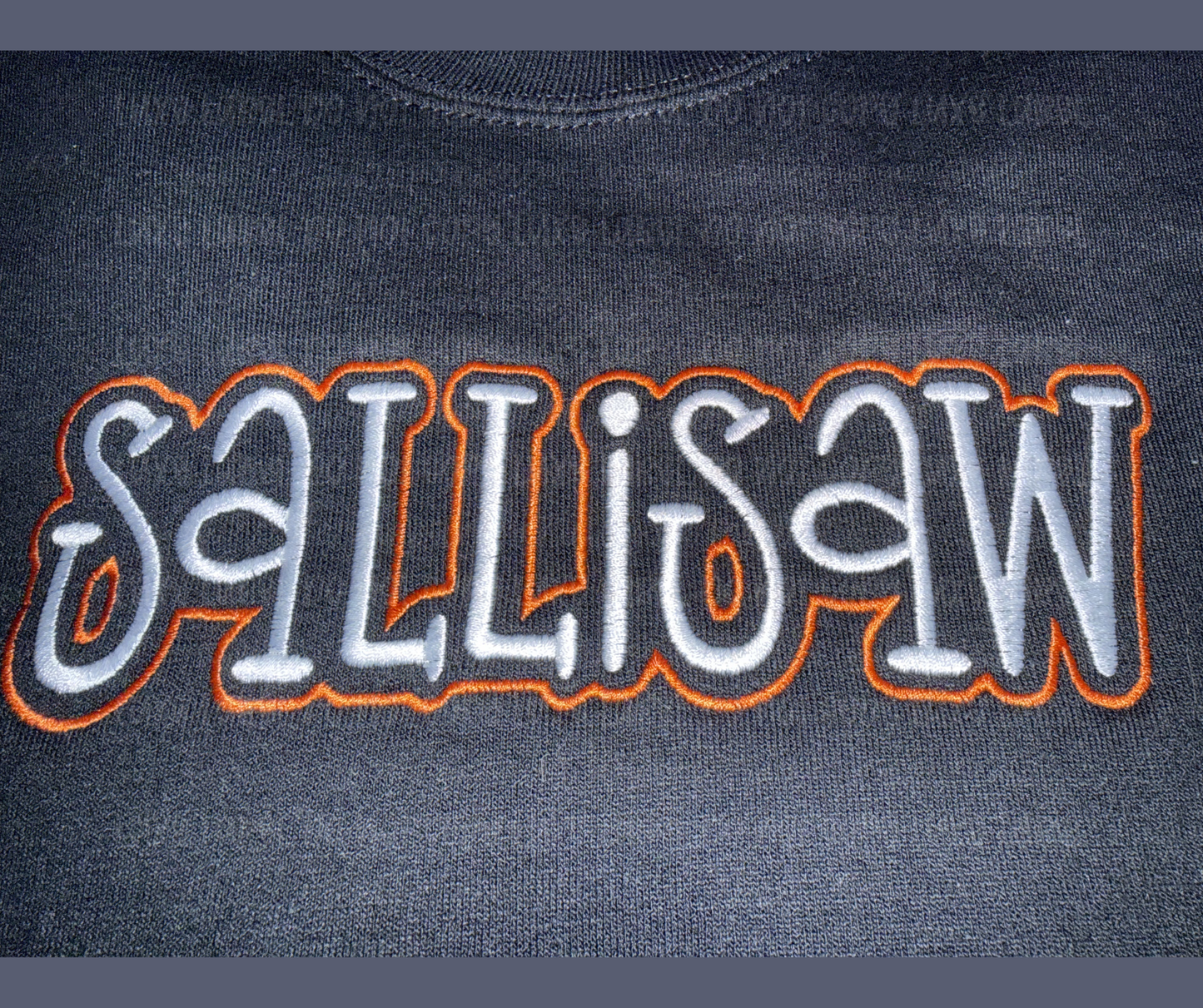 Embroidered Cutie Sallisaw Crewneck