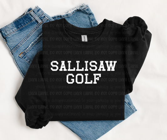 Varsity Grunge Sallisaw Golf