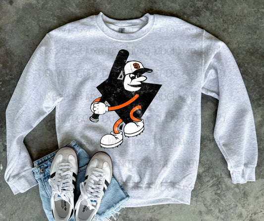 GRUNGE BASEBALL DIAMOND MAN