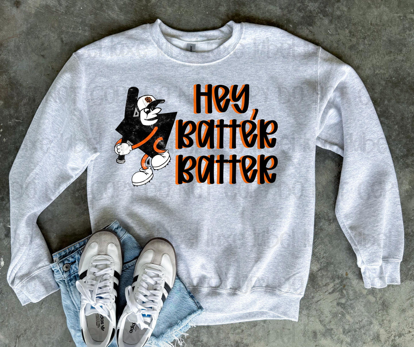 Hey, Batter Batter Baseball Diamond Man