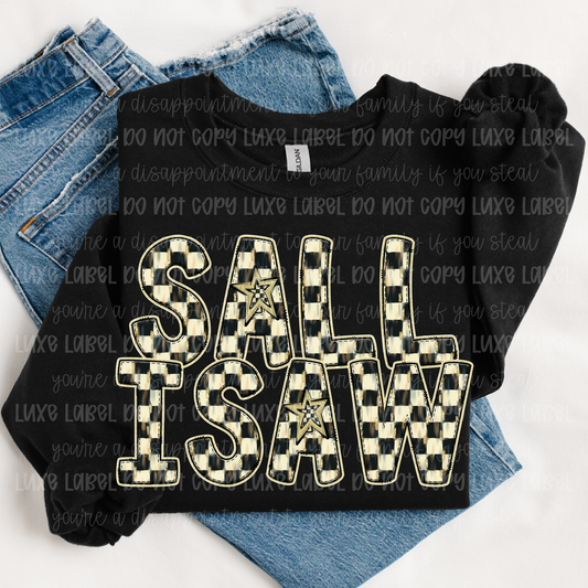 Starry Check Sallisaw