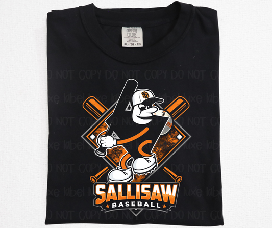 Sallisaw Baseball Grunge