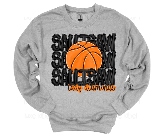 Sallisaw Lady Diamonds Basketball